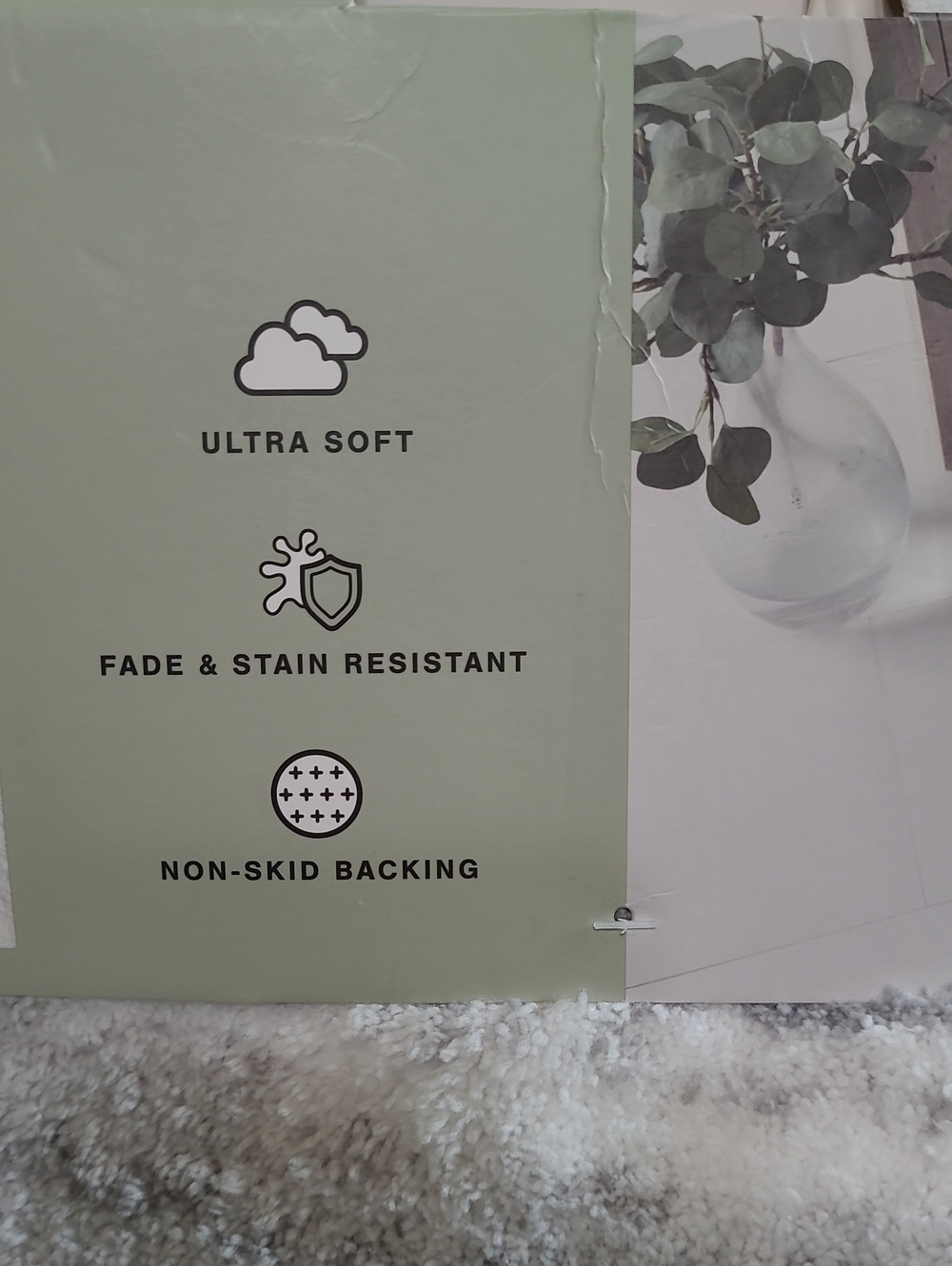 Perfect Touch Marble Bath Rug Set - Picture 4 of 9